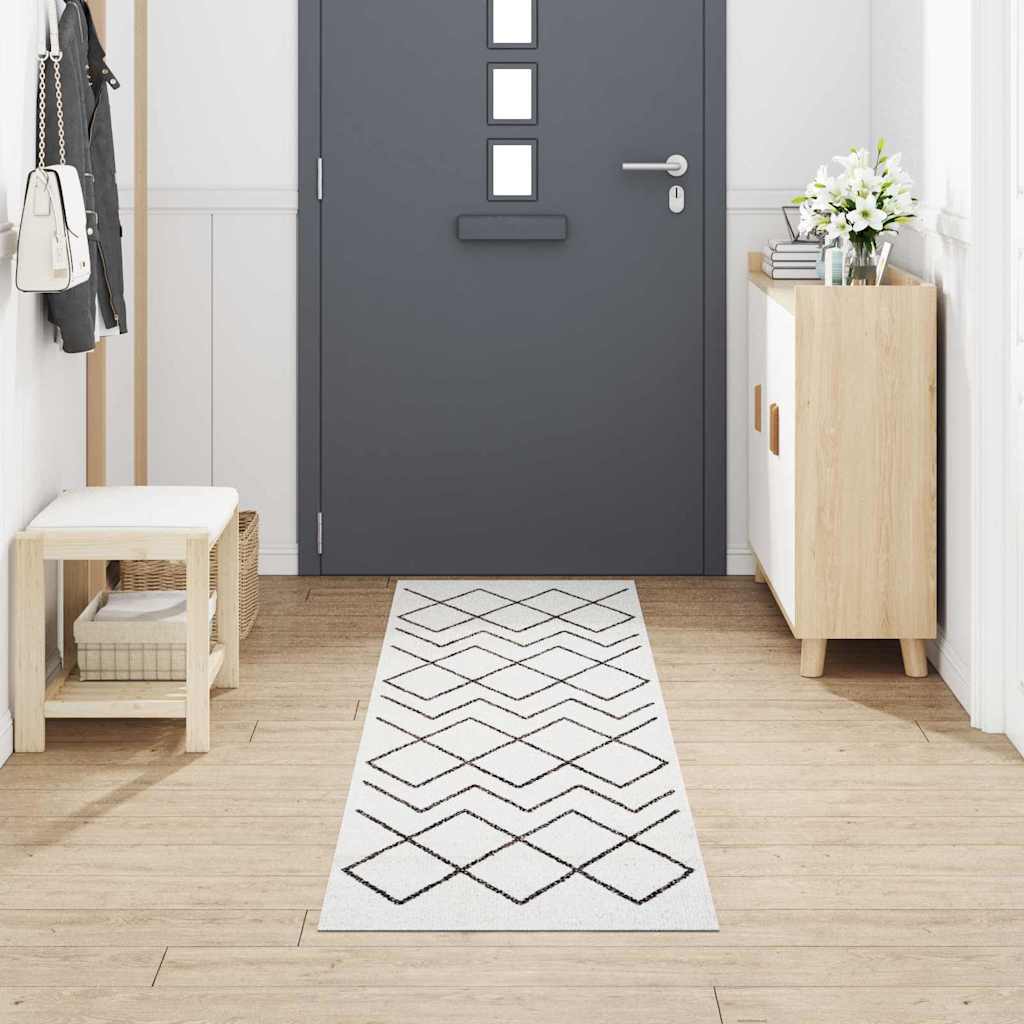 vidaXL Χαλί Κουζίνας Geometric Γεωμετρικό 60 x 300 cm Βελούδο