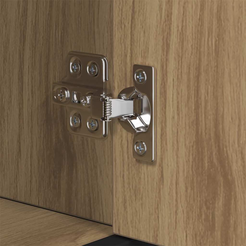 vidaXL Ντουλάπι Μπάνιου με αποθήκευση artisan δρυς 35 x 37.5 x 100 εκ.