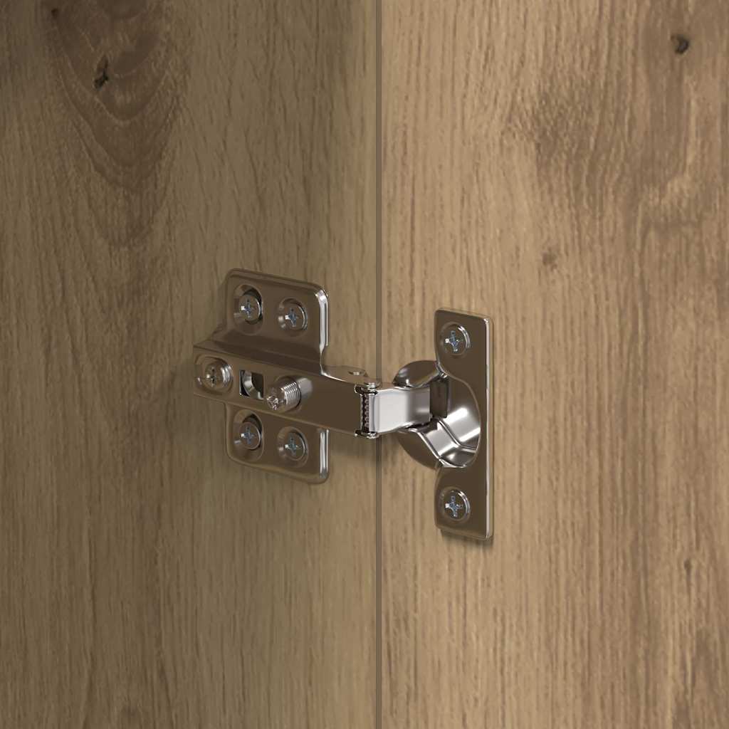 vidaXL Πλαϊνό γραφείο Artisan Oak 60 x 30 x 70 εκ. Επεξεργασμένο ξύλο