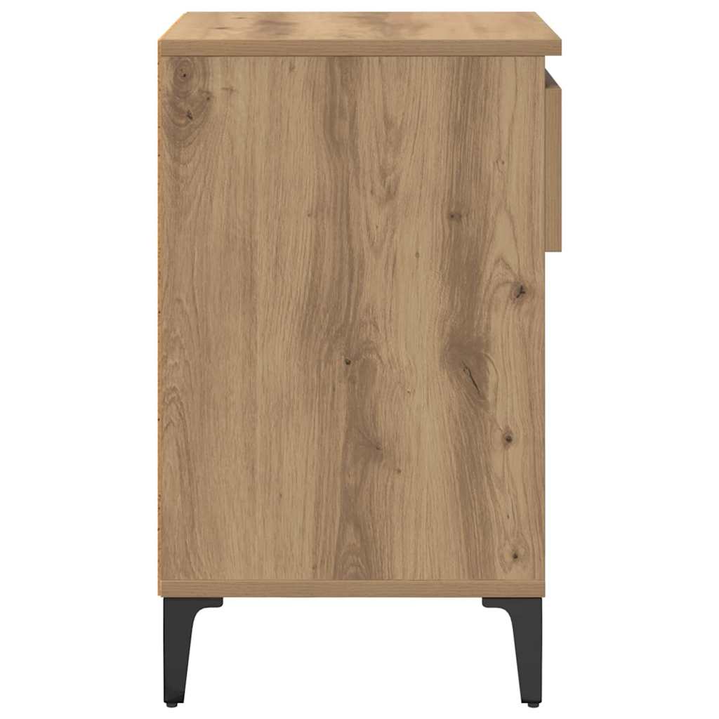 vidaXL Ντουλάπα Παπουτσιών με συρτάρι artisan δρυς 102 x 36 x 60 εκ.