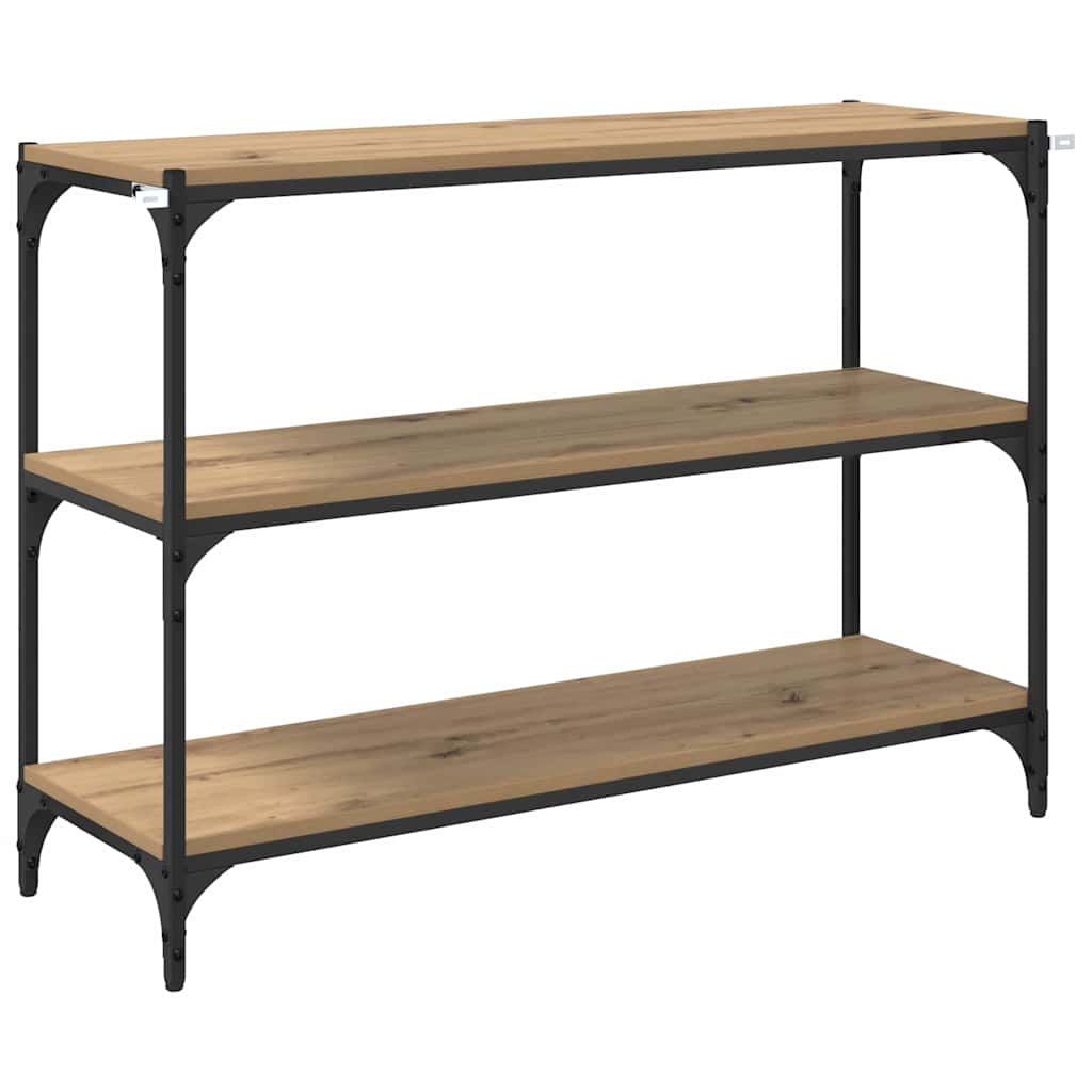 vidaXL Βιβλιοθήκη artisan δρυς 40 x 33 x 70.5 εκ. Επεξεργασμένο ξύλο
