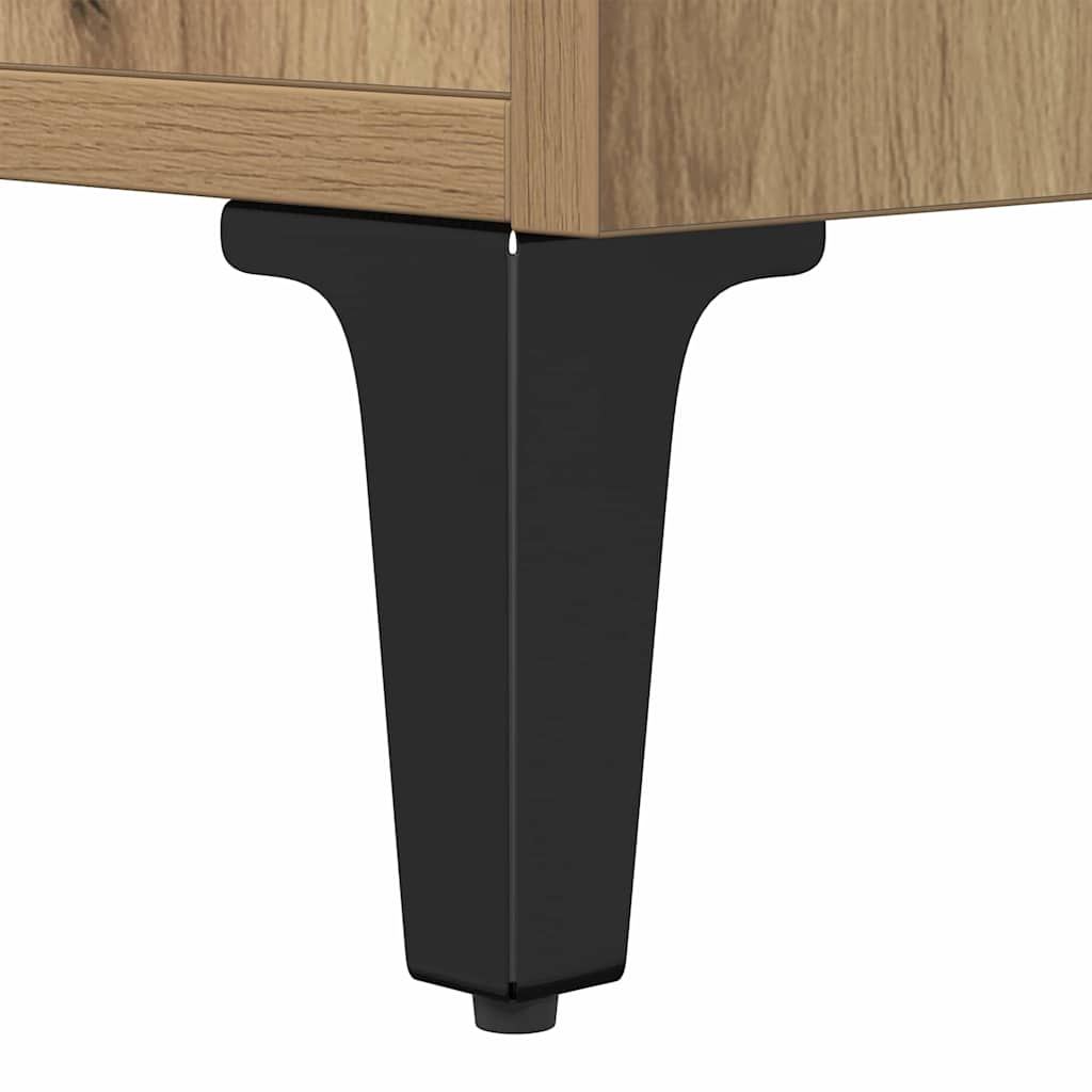 vidaXL Κομοδίνο Artisan Oak 40 x 35 x 70 εκ. Επεξεργασμένο ξύλο