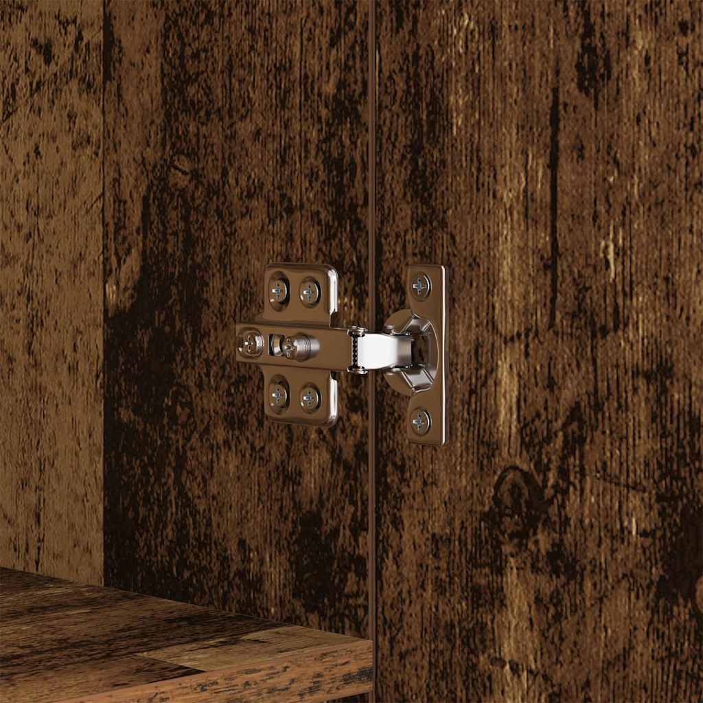 vidaXL Πλαϊνό γραφείο Παλιό ξύλο 69,5 x 34 x 90 εκ. Επεξεργασμένο ξύλο