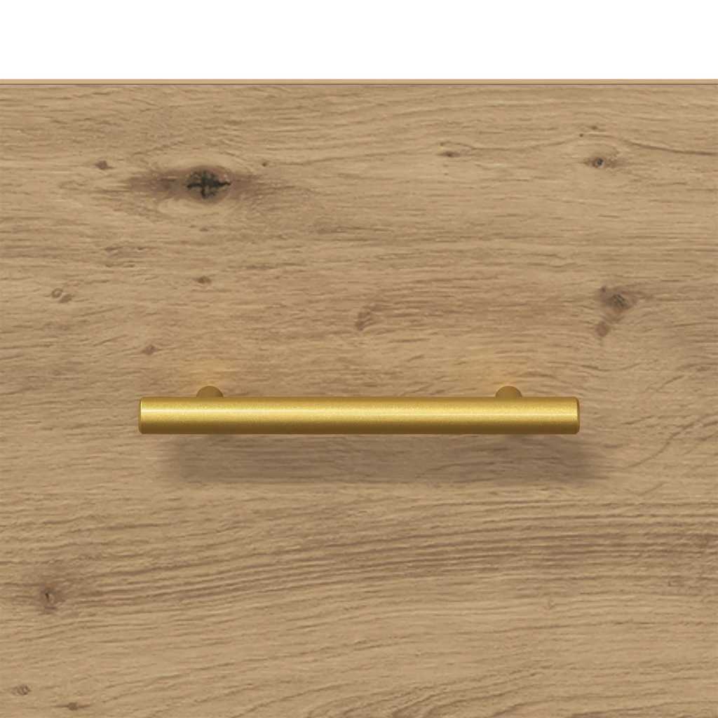 vidaXL Κομοδίνο 2 τμχ. Καφέ 40 x 35 x 47,5 εκ Επεξεργασμένο Ξύλο