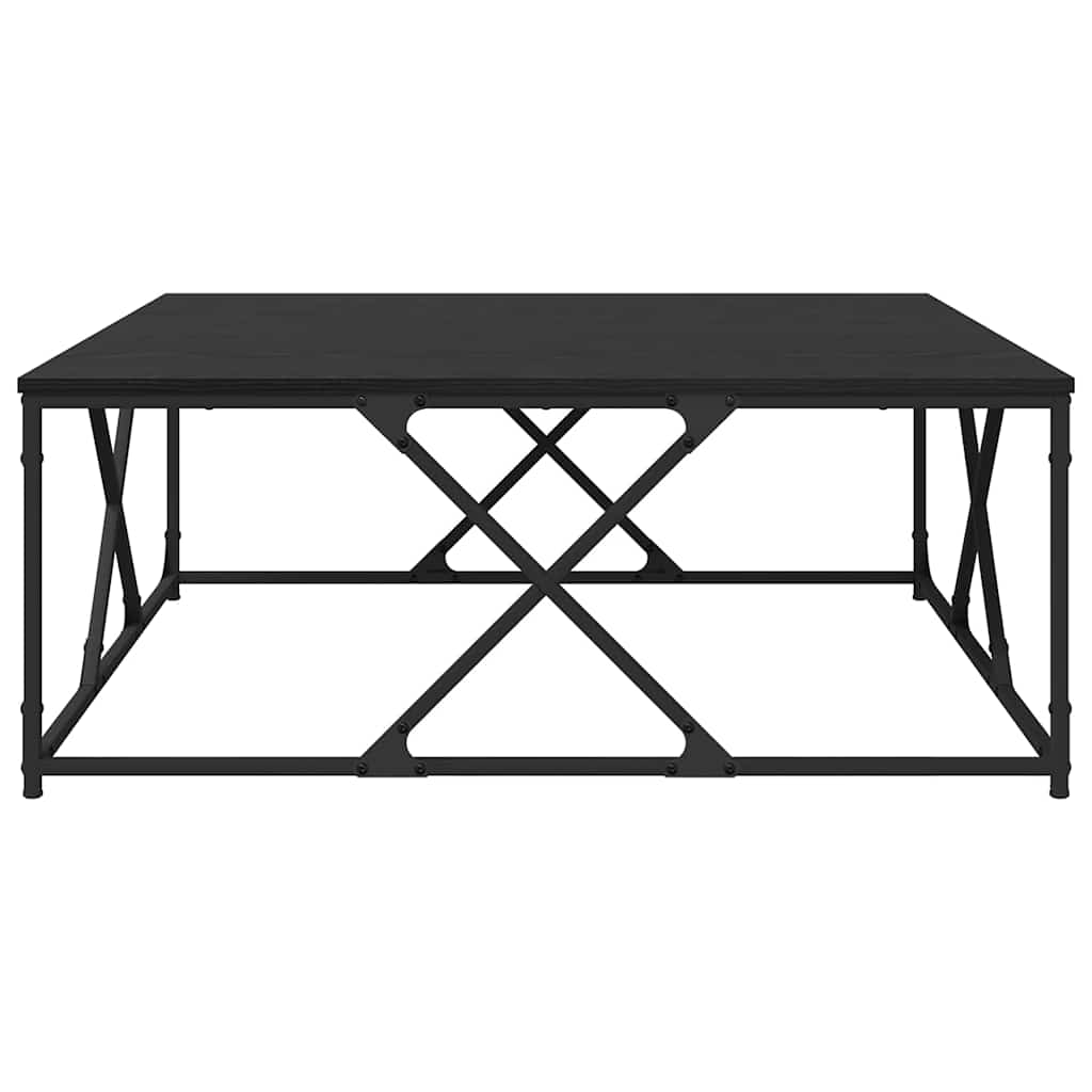 vidaXL Τραπεζάκι σαλονιού Μαύρη δρυς 100 x 100 x 40 cm