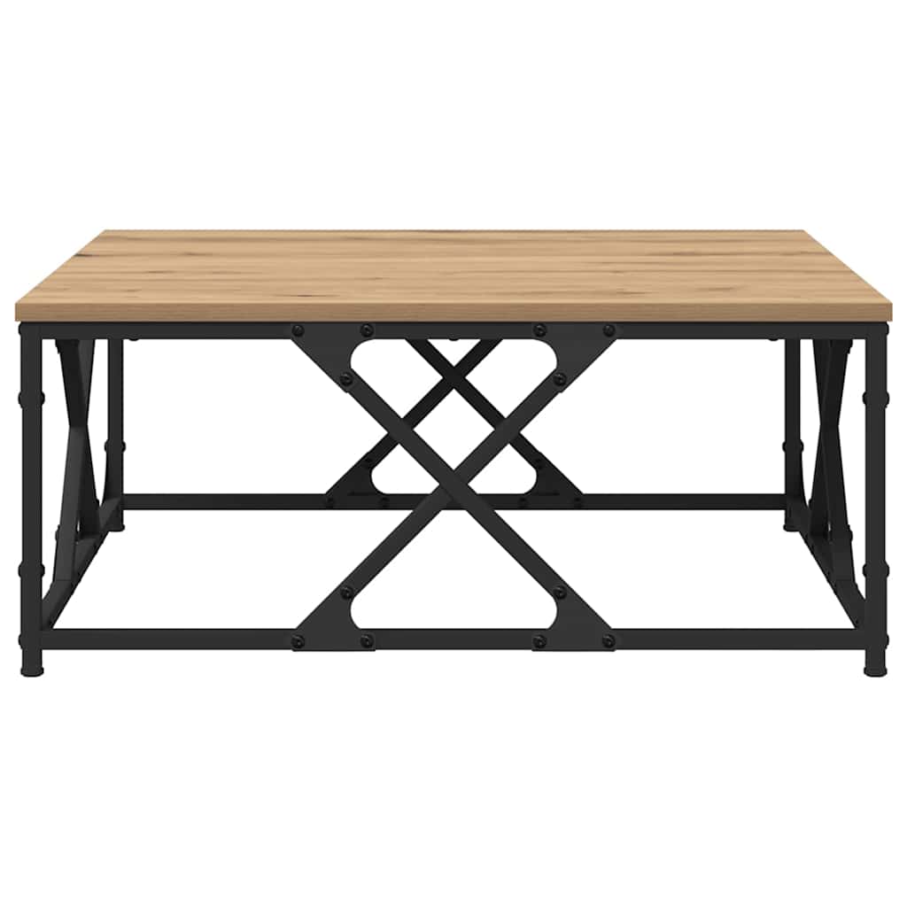 vidaXL Τραπεζάκι σαλονιού artisan δρυς 70 x 70 x 30 cm