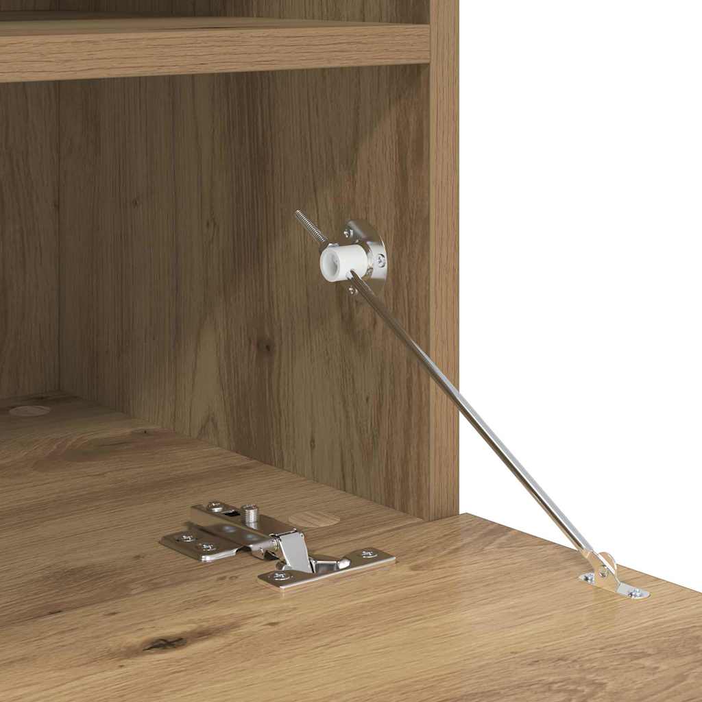 vidaXL Βάσεις τηλεόρασης 2 τμχ. Artisan Oak Επεξεργασμένο Ξύλο