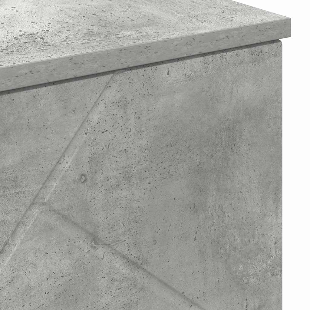 vidaXL Ντουλάπι Μπάνιου με ράφι Γκρι σκυροδέματος 60 x 35 x 80 εκ