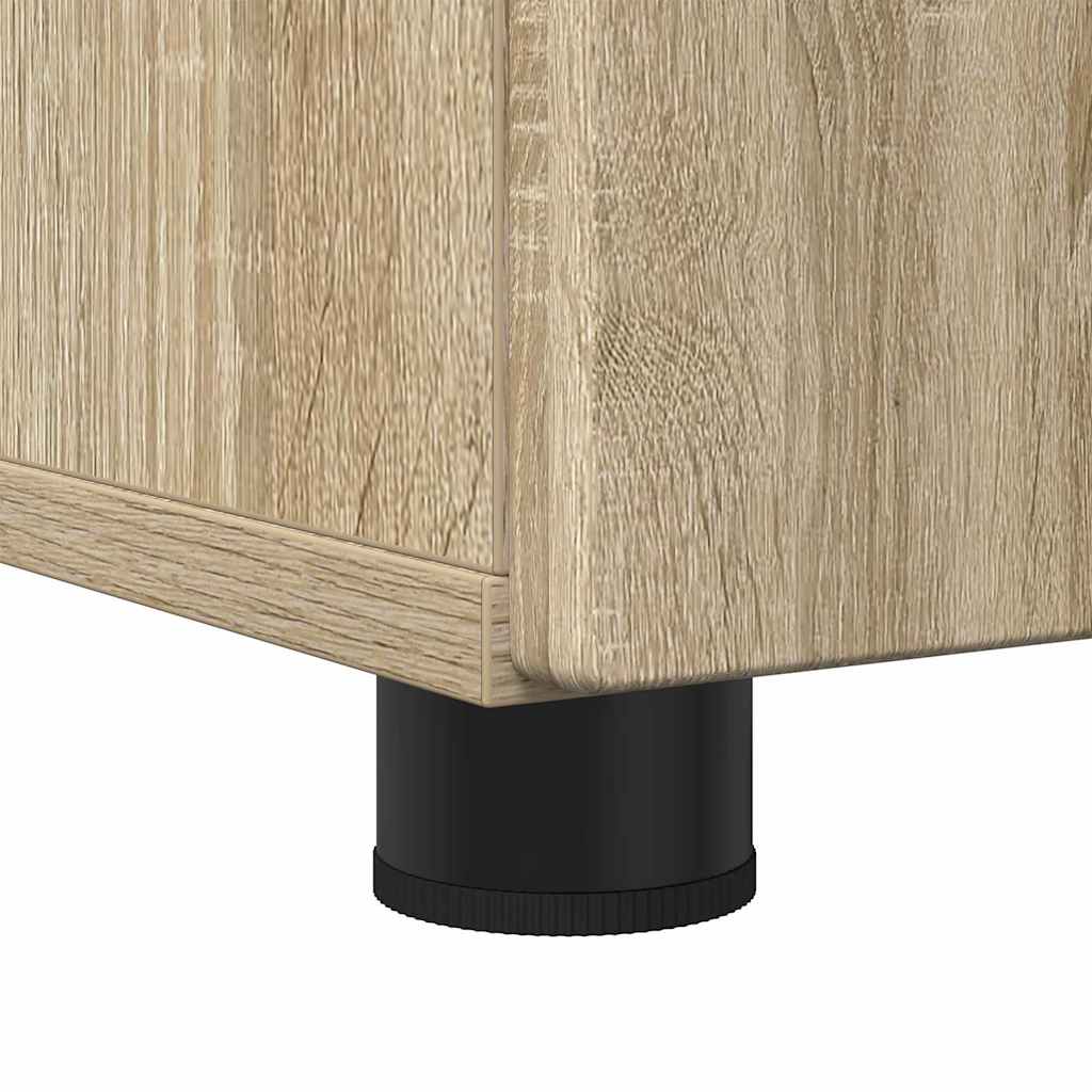 vidaXL Ντουλάπι Μπάνιου Sonoma Δρυς 30 x 35 x 95 εκ Επεξεργασμένο ξύλο