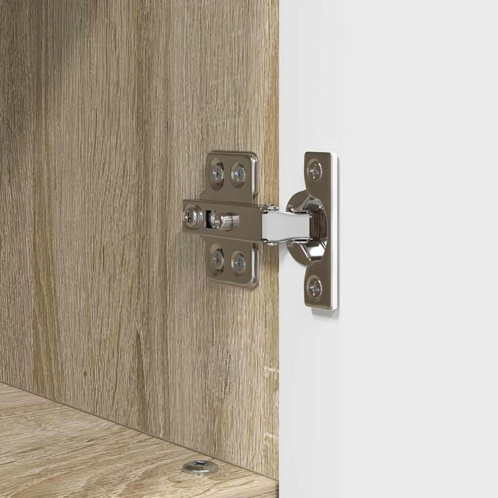 vidaXL Ντουλάπι Μπάνιου Sonoma Δρυς 30 x 35 x 95 εκ Επεξεργασμένο ξύλο