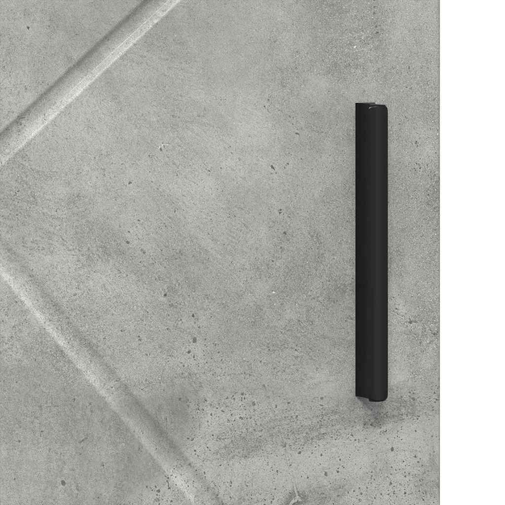 vidaXL Ντουλάπι Μπάνιου με ράφι Γκρι σκυροδέματος 30 x 35 x 95 εκ