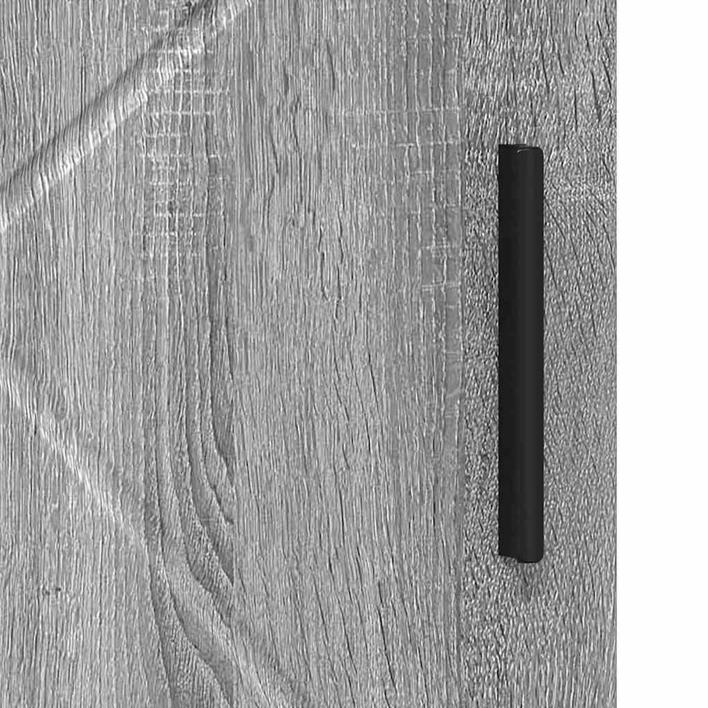 vidaXL Ντουλάπι Μπάνιου Γκρι sonoma 30 x 35 x 95 εκ Επεξεργασμένο ξύλο