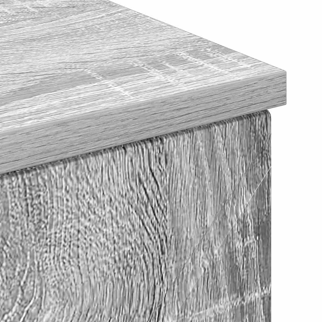 vidaXL Ντουλάπι Μπάνιου Γκρι sonoma 30 x 35 x 80 εκ Επεξεργασμένο ξύλο