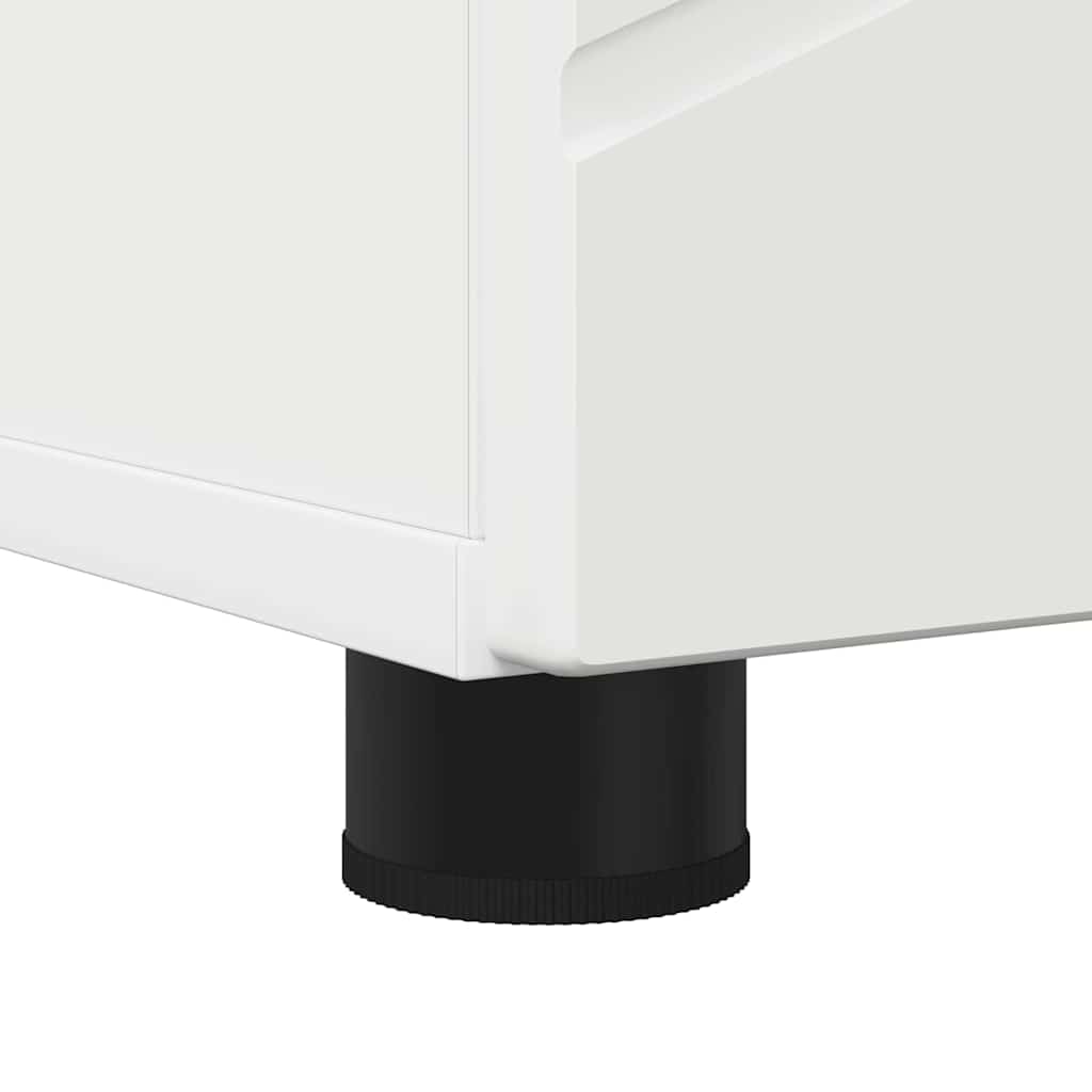 vidaXL Ψηλό ντουλάπι μπάνιου με αποθήκευση Λευκό 30 x 35 x 192 εκ.