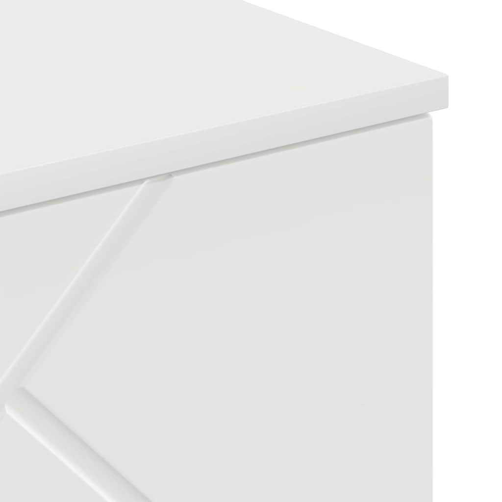 vidaXL Ντουλάπι Μπάνιου Λευκό 30 x 31,5 x 61 εκ Επεξεργασμένο ξύλο
