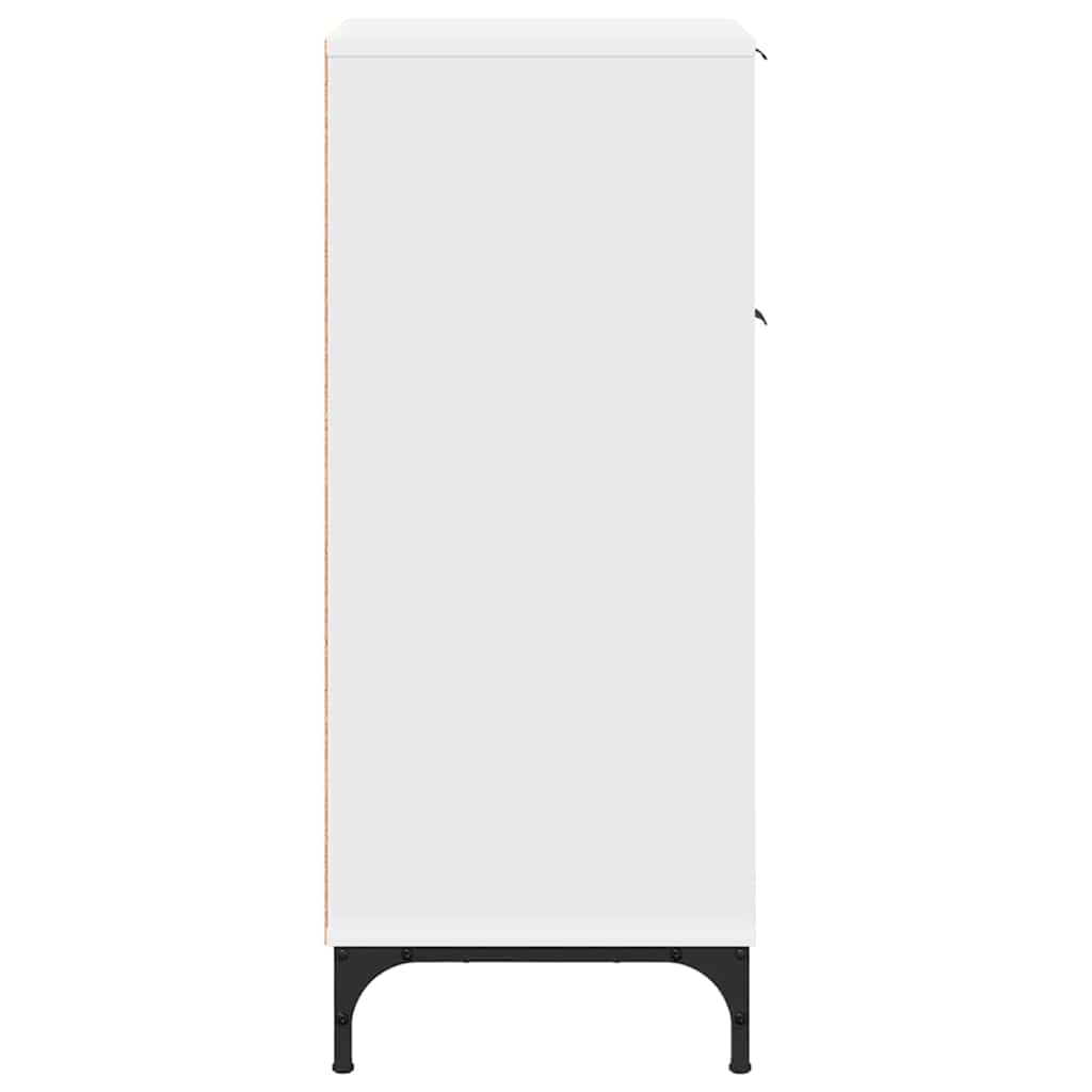 vidaXL Ντουλάπι Μπάνιου Λευκό 39.5 x 36 x 88 εκ Επεξεργασμένο ξύλο