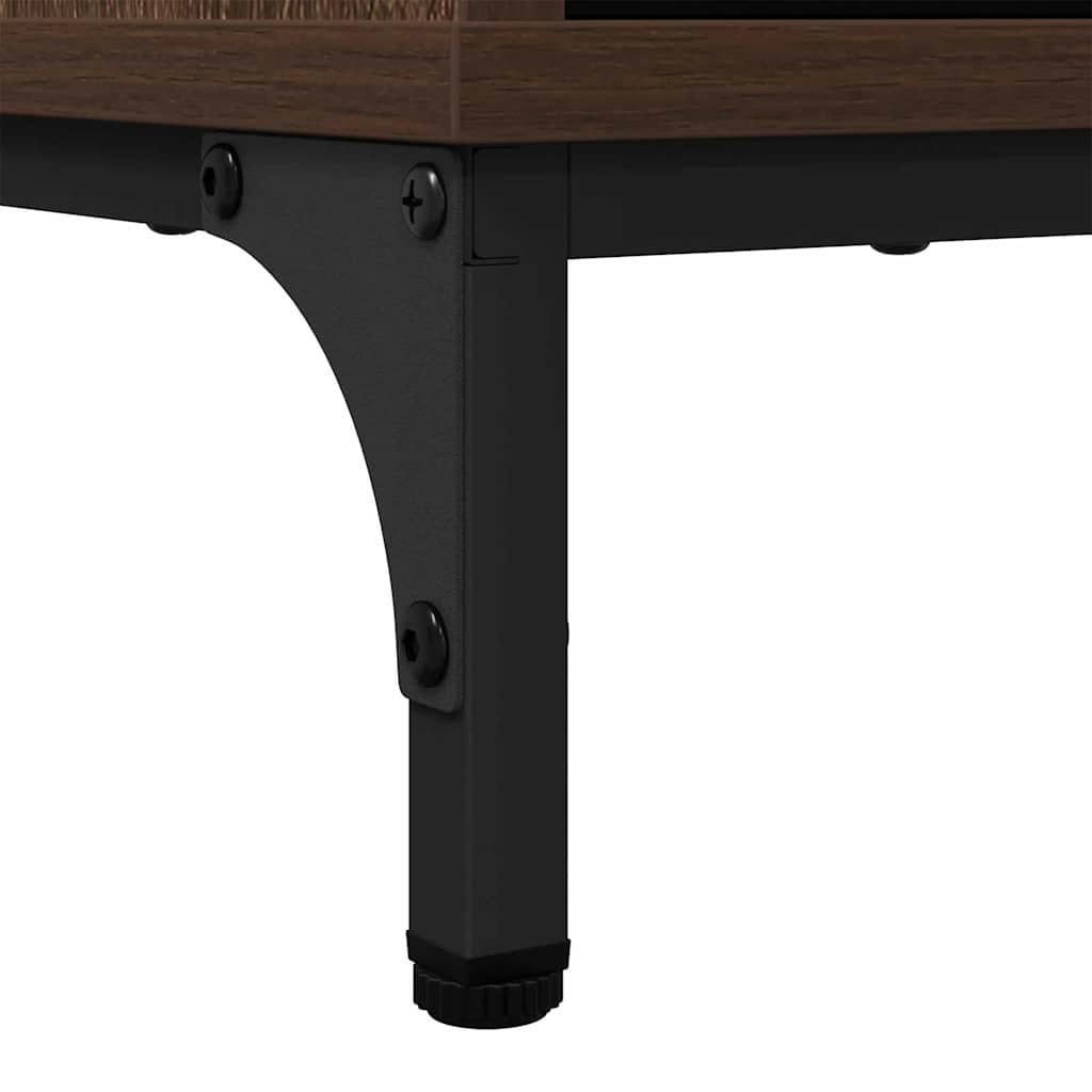 vidaXL Ντουλάπι Μπάνιου Καφέ δρυς 39.5 x 36 x 88 εκ Επεξεργασμένο ξύλο