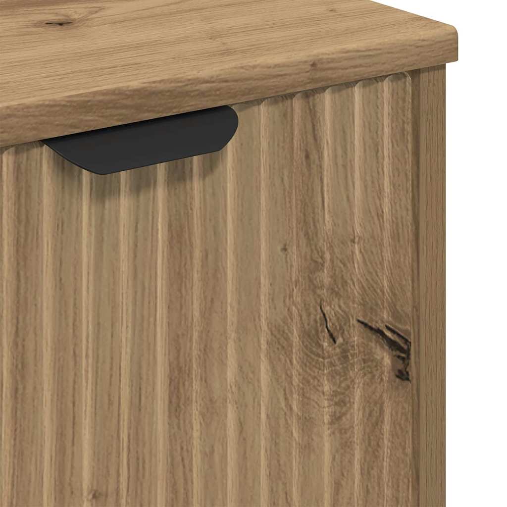 vidaXL Ντουλάπα Νιπτήρα Mπάνιου Artisan Oak 60,5 x 33,5 x 61 εκ