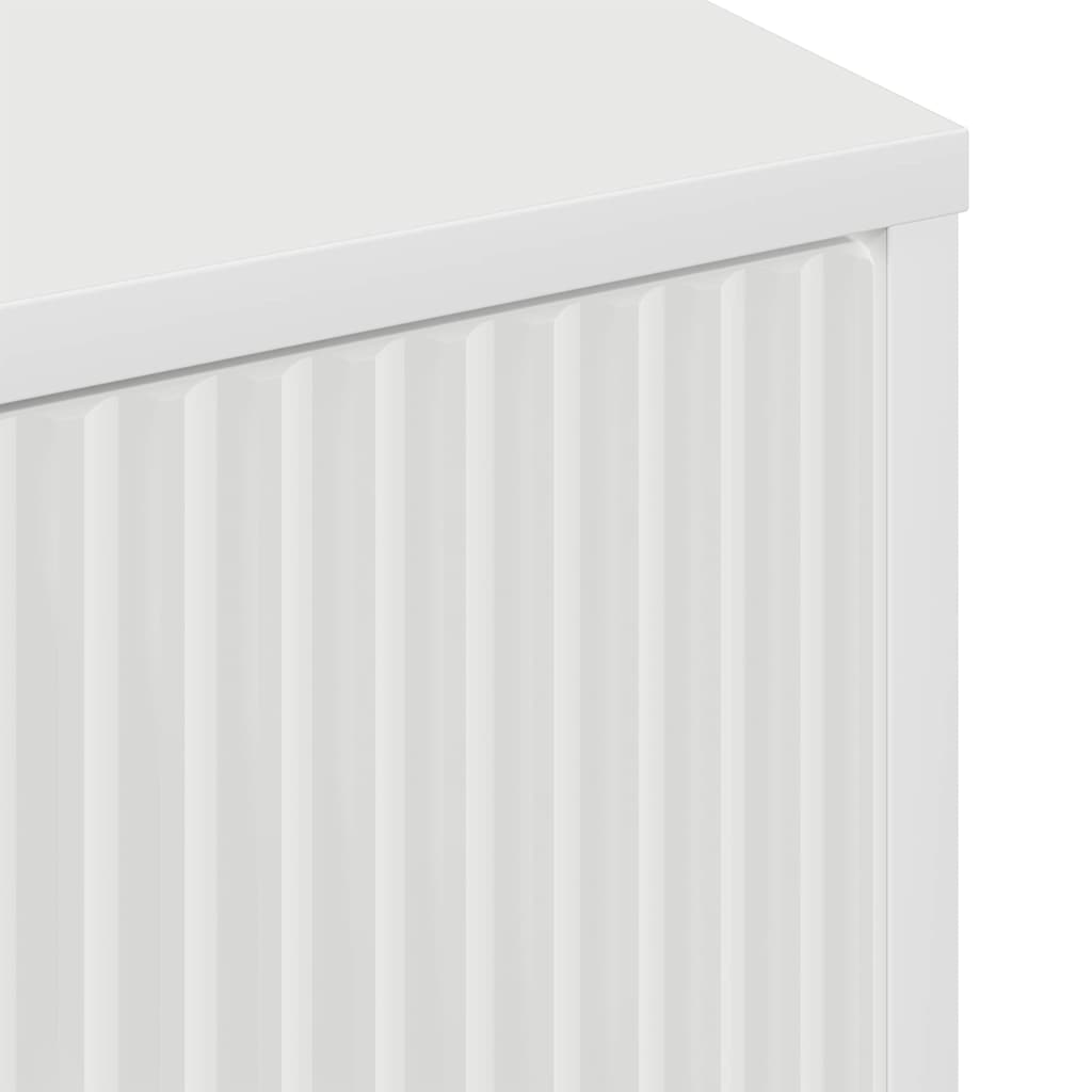 vidaXL Τραπεζάκι σαλονιού Λευκό 90 x 49 x 46 εκ. Επεξεργασμένο ξύλο