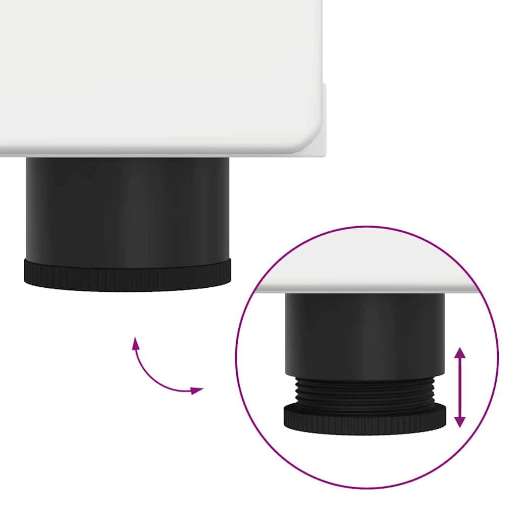 vidaXL Ξύλινο Ντουλάπι Λευκό 150 x 39 x 30 εκ Επεξεργασμένο ξύλο