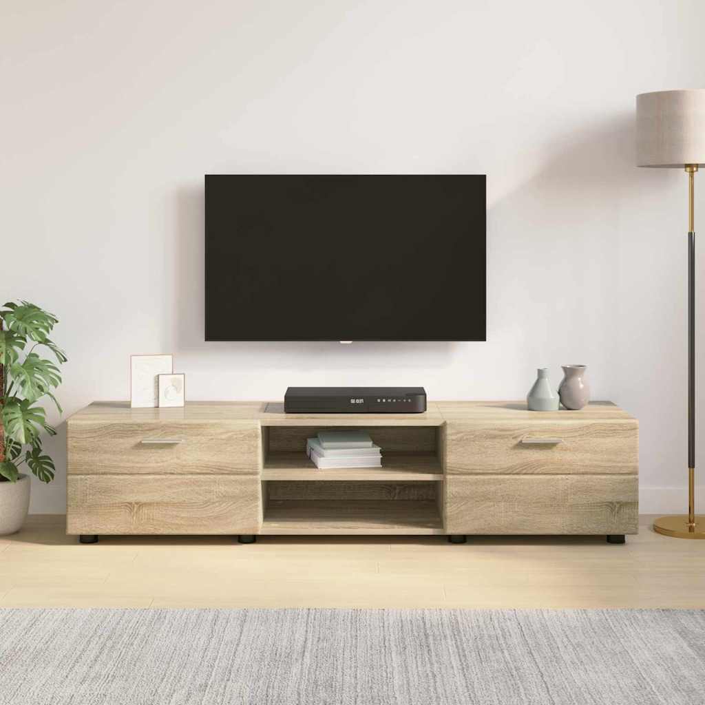 vidaXL Ντουλάπι TV Sonoma Δρυς 150 x 39 x 30 εκ Επεξεργασμένο ξύλο