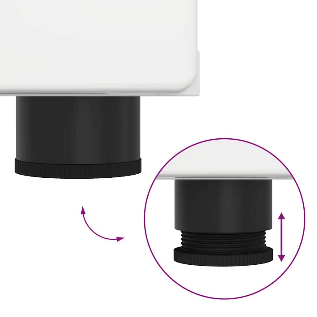 vidaXL Ντουλάπι TV με συρτάρι Γκρι σκυροδέματος 150 x 39 x 30 εκ