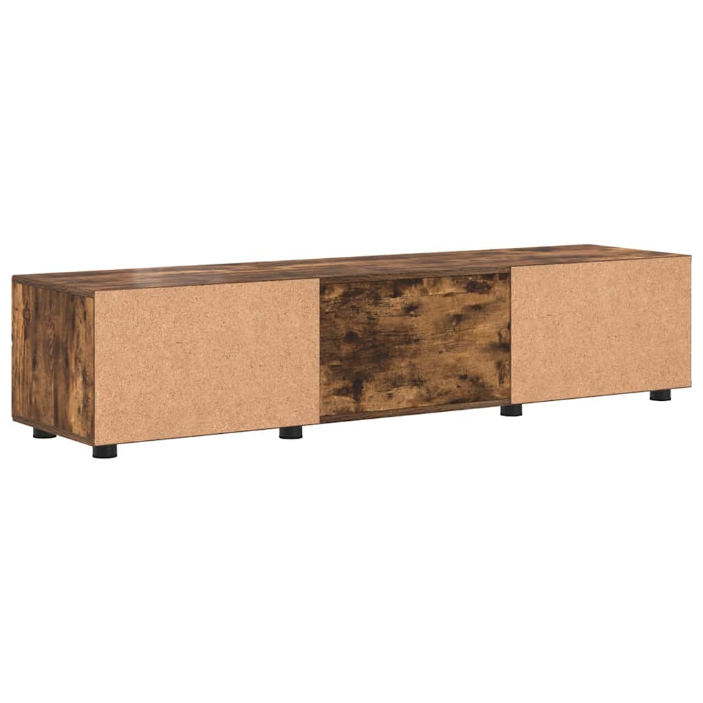 vidaXL Ντουλάπι TV Καπνιστή δρυς 150 x 39 x 30 εκ Επεξεργασμένο ξύλο