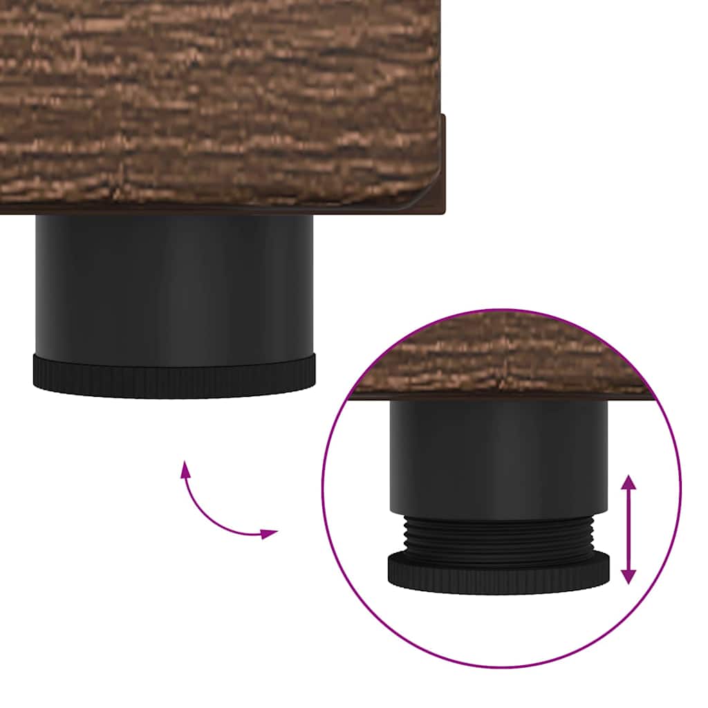 vidaXL Ντουλάπι TV Καφέ δρυς 150 x 39 x 30 εκ Επεξεργασμένο ξύλο