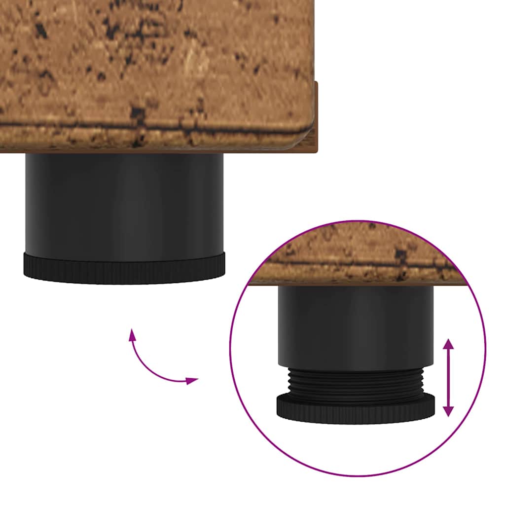 vidaXL Ντουλάπι TV Παλαιό ξύλο 150 x 39 x 30 εκ Επεξεργασμένο ξύλο