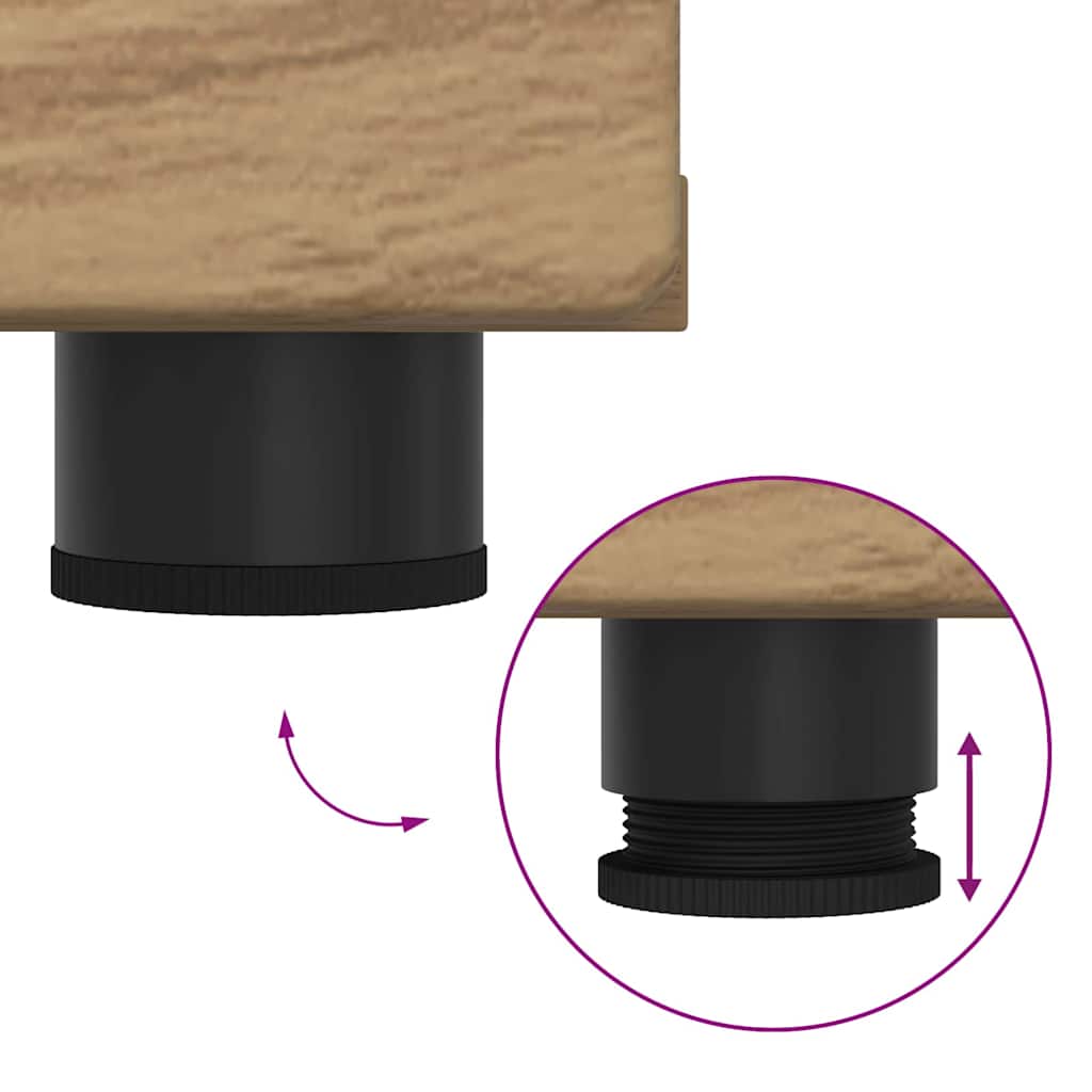 vidaXL Ξύλινο Ντουλάπι Artisan Oak 150 x 39 x 30 εκ Επεξεργασμένο ξύλο