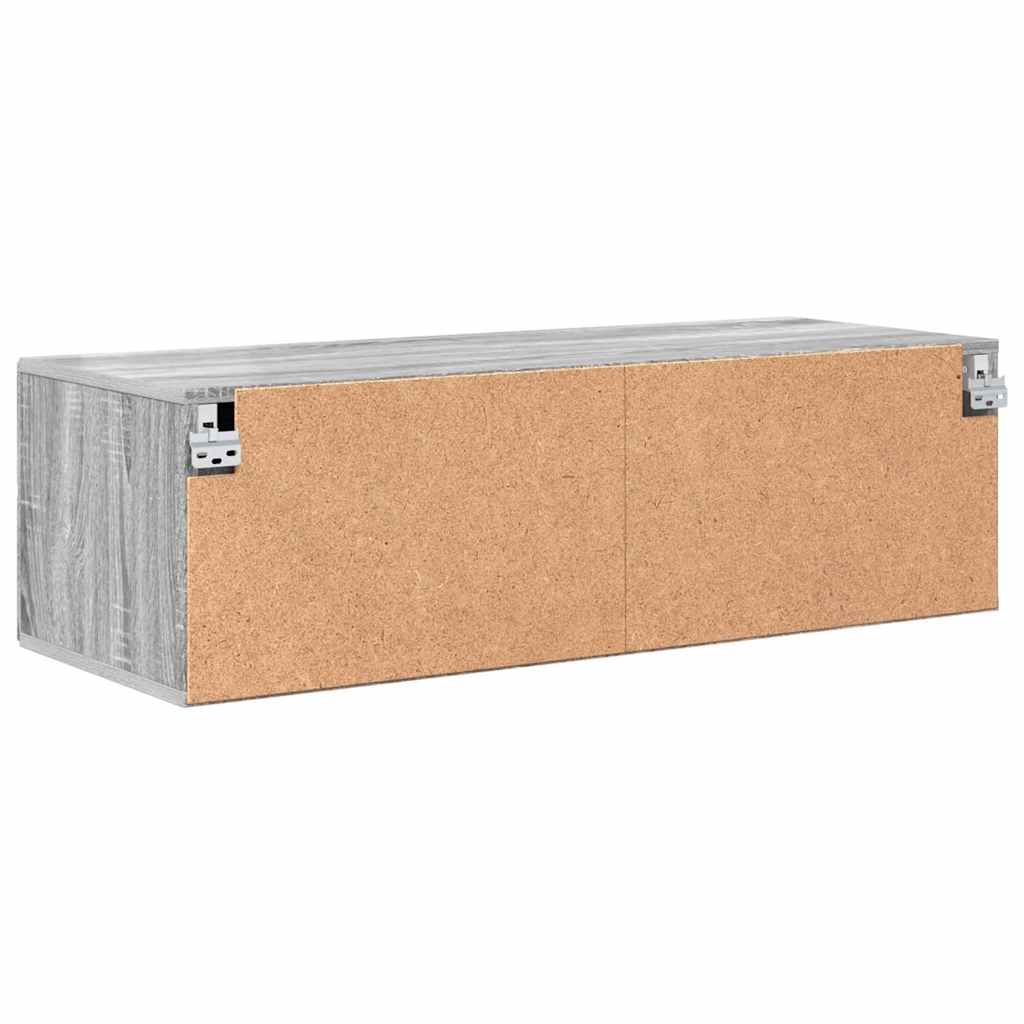 vidaXL Ντουλάπι TV Γκρι sonoma 100.5 x 39 x 30 εκ Επεξεργασμένο ξύλο