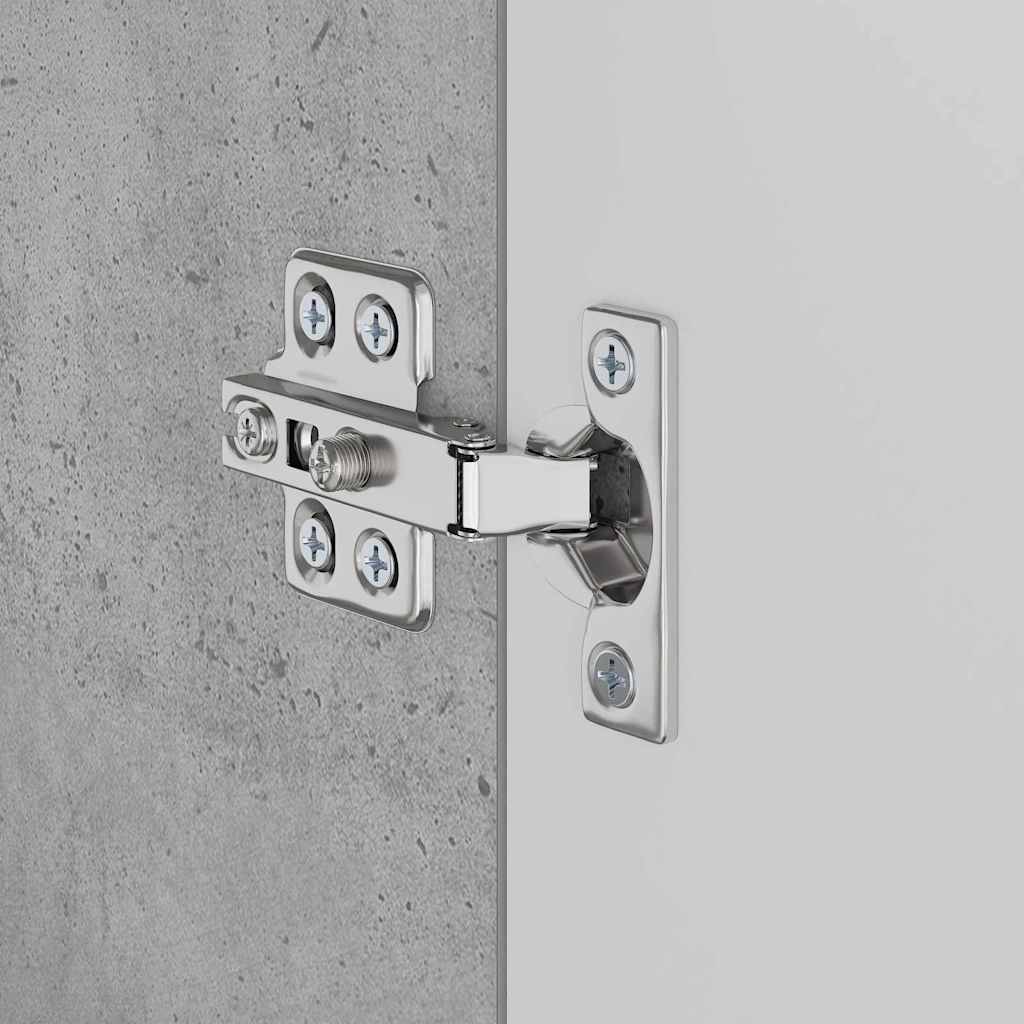 vidaXL Ντουλάπα νιπτήρα μπάνιου με αποθήκευση TULUM Γκρι σκυροδέματος