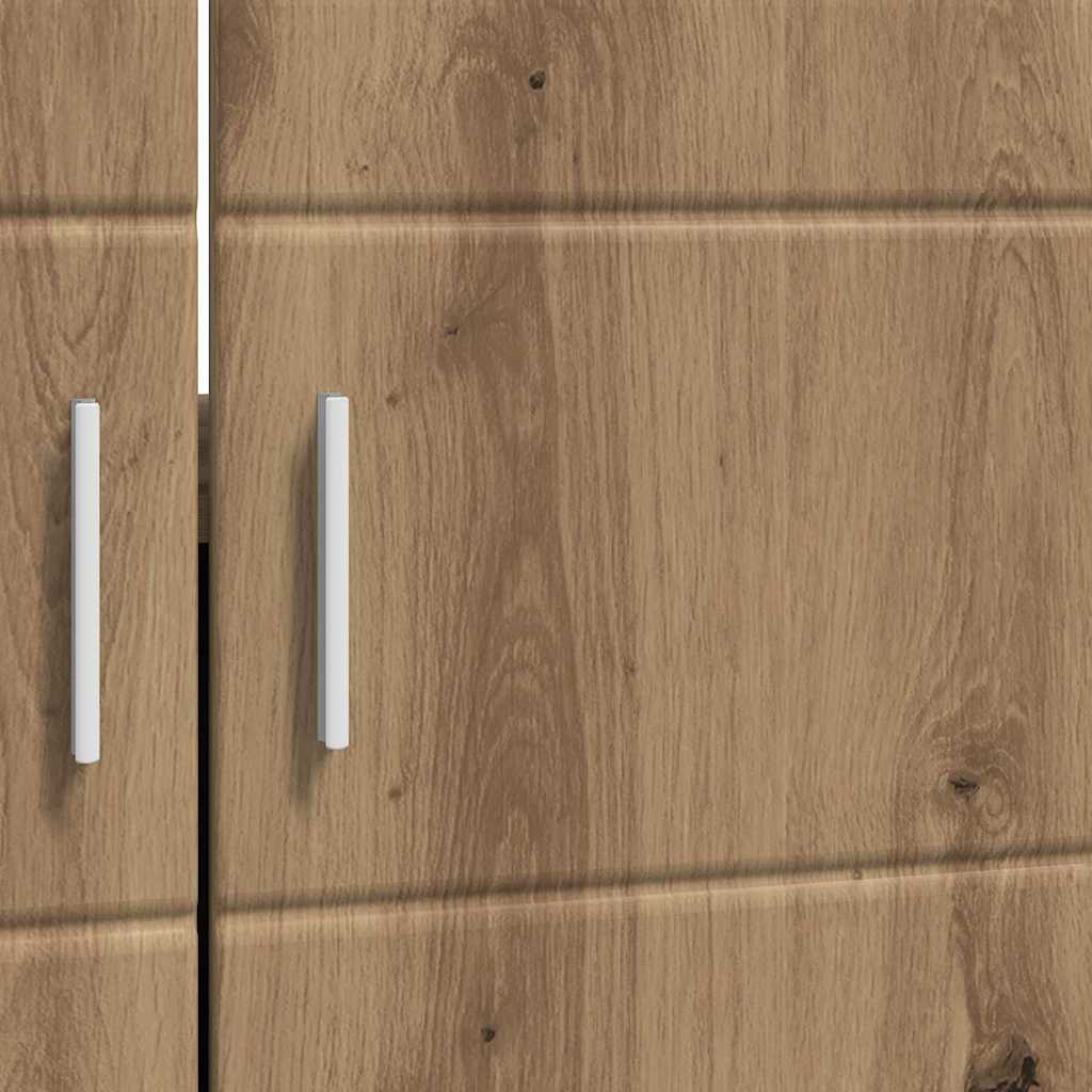 vidaXL Ντουλάπα νιπτήρα μπάνιου TULUM artisan δρυς 60 x 34 x 63 εκ