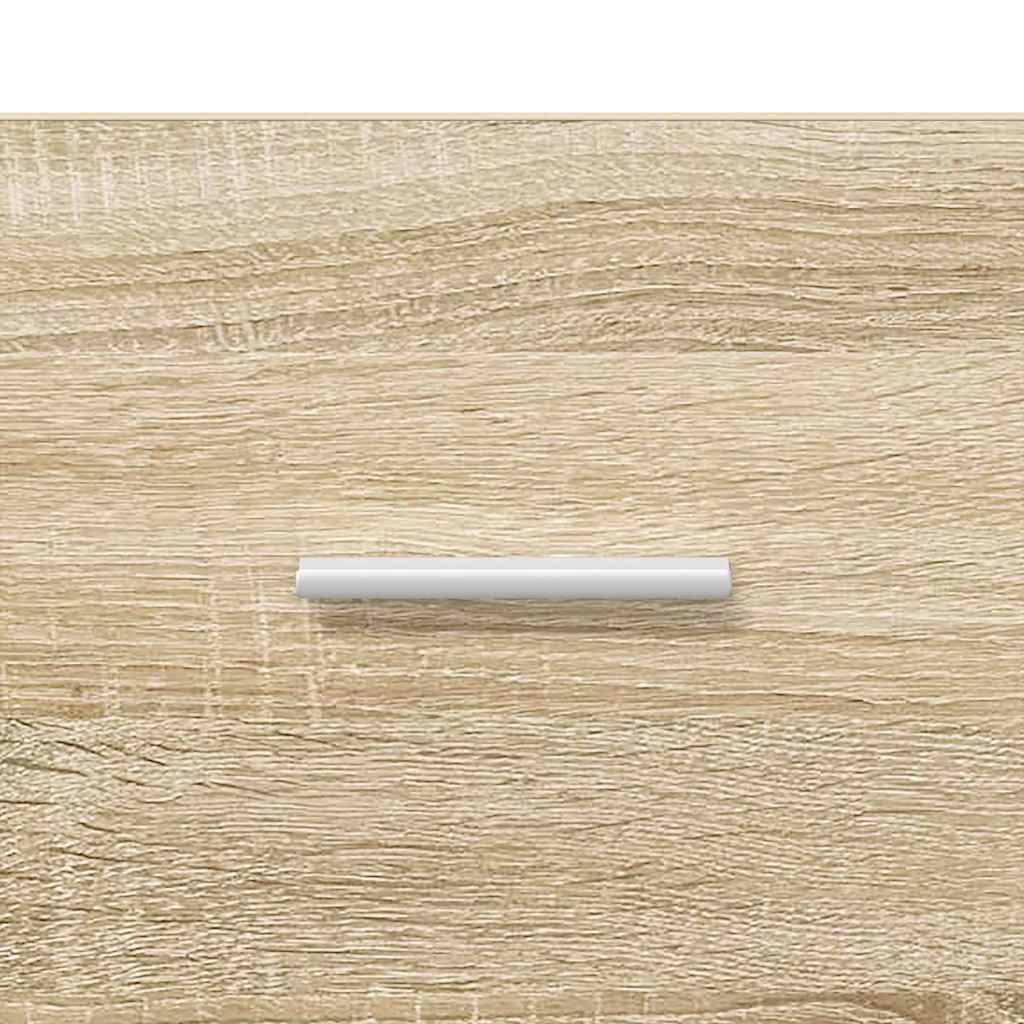 vidaXL Ντουλάπι Μπάνιου με πόρτα TULUM Sonoma Δρυς 37 x 31.5 x 82 εκ