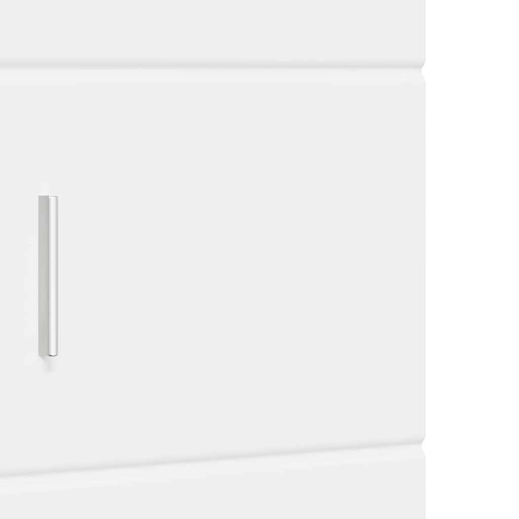 vidaXL Ντουλάπι Μπάνιου με αποθήκευση TULUM Λευκό 37 x 31.5 x 203 εκ