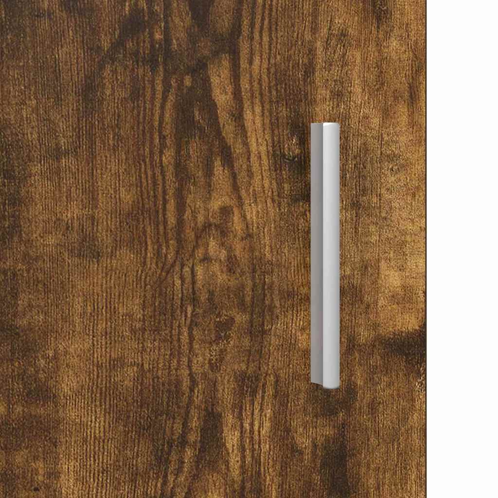 vidaXL Ντουλάπι Μπάνιου TULUM Καπνιστή δρυς 37 x 31.5 x 203 εκ