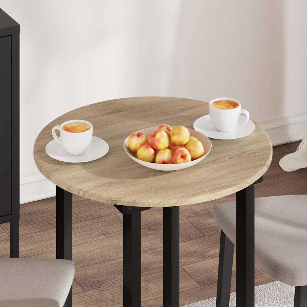 vidaXL Καπάκι τραπεζιού Sonoma Δρυς 60 x 60 x 1.5 cm