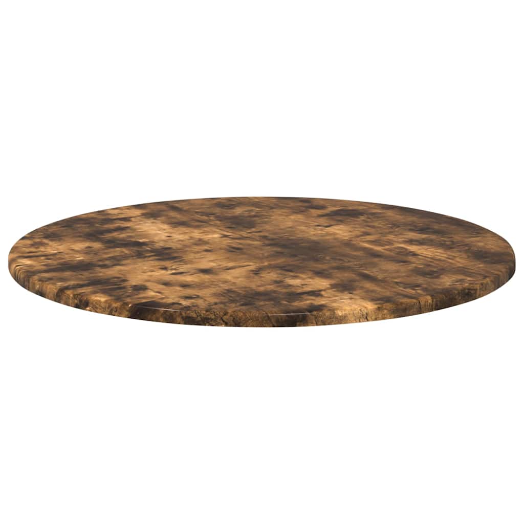 vidaXL Καπάκι τραπεζιού Ø 60 x 1,5 cm Γύρος Επεξεργασμένο Ξύλο