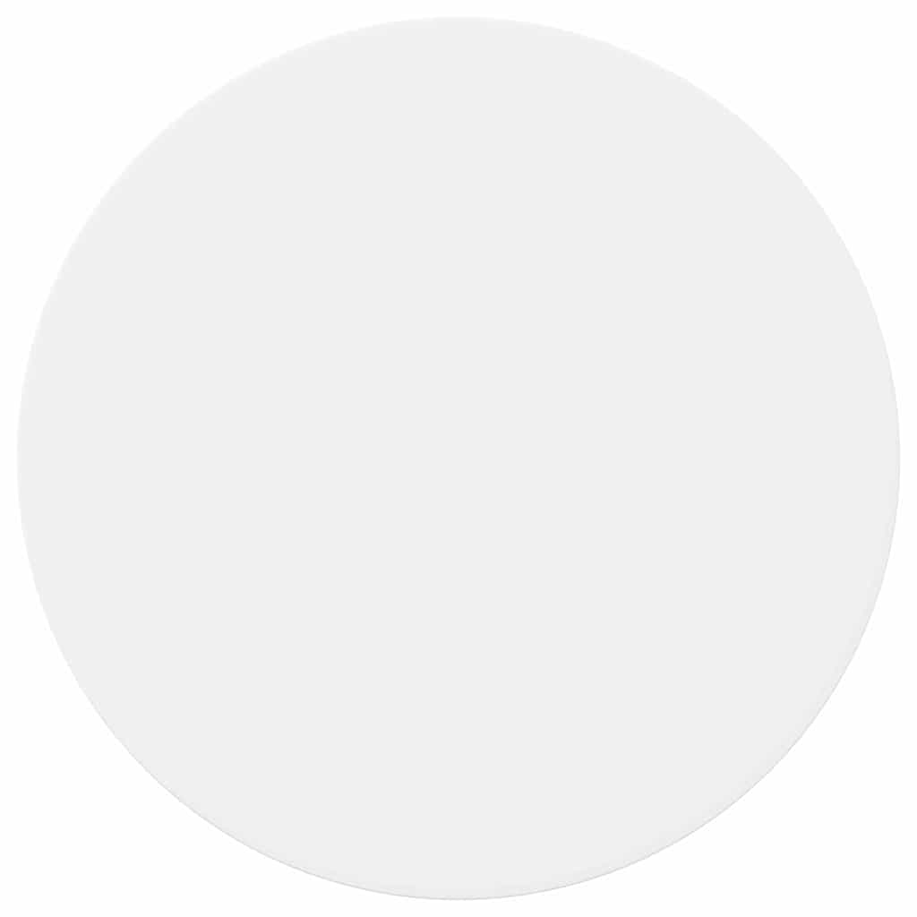 vidaXL Καπάκι τραπεζιού Λευκό 70 x 70 x 1.5 cm Επεξεργασμένο ξύλο