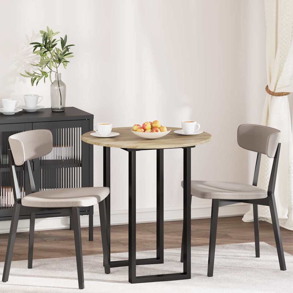 vidaXL Καπάκι τραπεζιού Sonoma Δρυς 70 x 70 x 1.5 cm