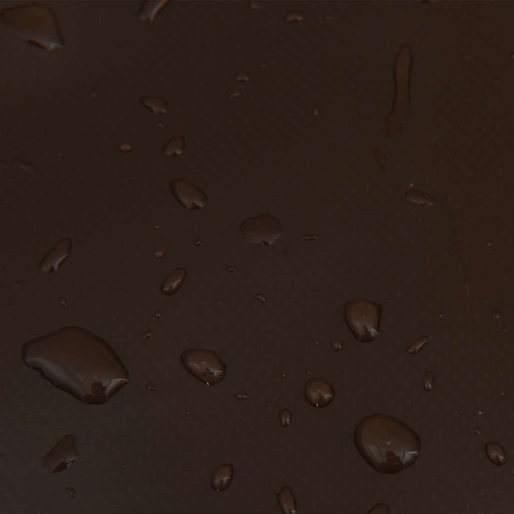 vidaXL Τέντα 650g / m² Καφέ 5 x 8 m Καμβάς με επικάλυψη PVC