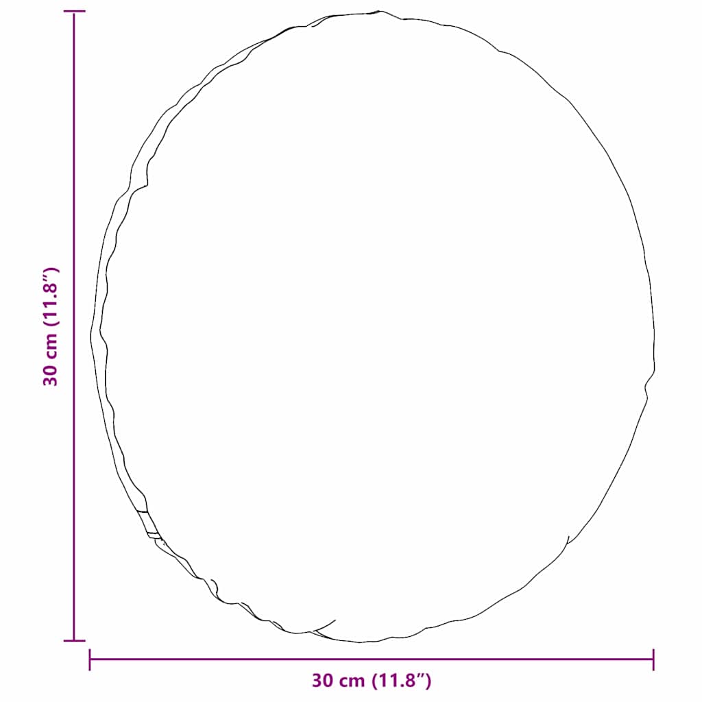 vidaXL Μαξιλάρια καθισμάτων 2 pcs Μαύρο Ø30 x 13 εκ ύφασμα