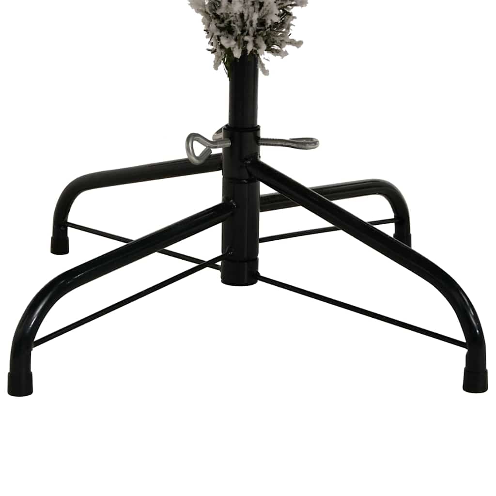 vidaXL Τεχνητό Χριστουγεννιάτικο Δέντρο Πράσινο και Λευκό 180 cm