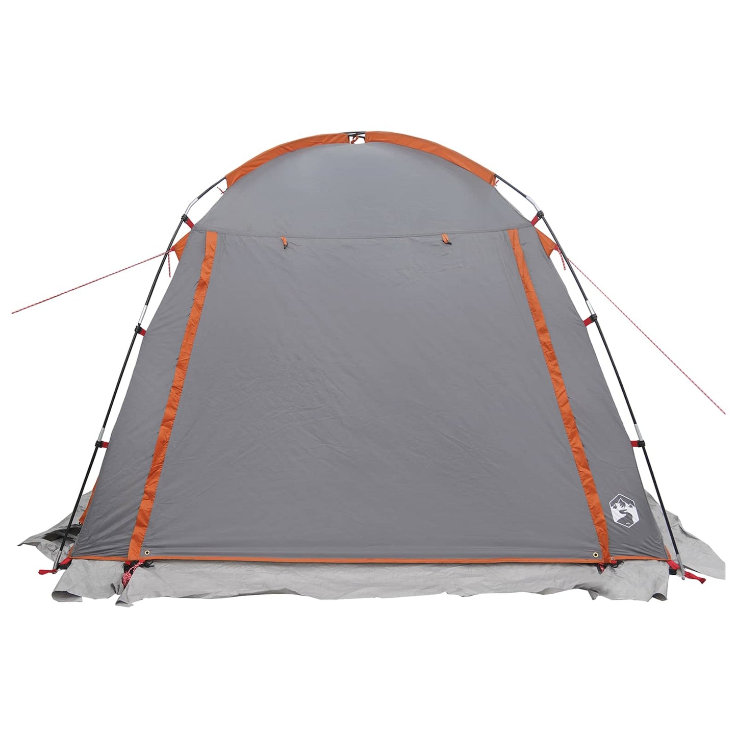 vidaXL Σκηνή τούνελ Γκρι και Πορτοκαλί 361 x 235 x 147 εκ