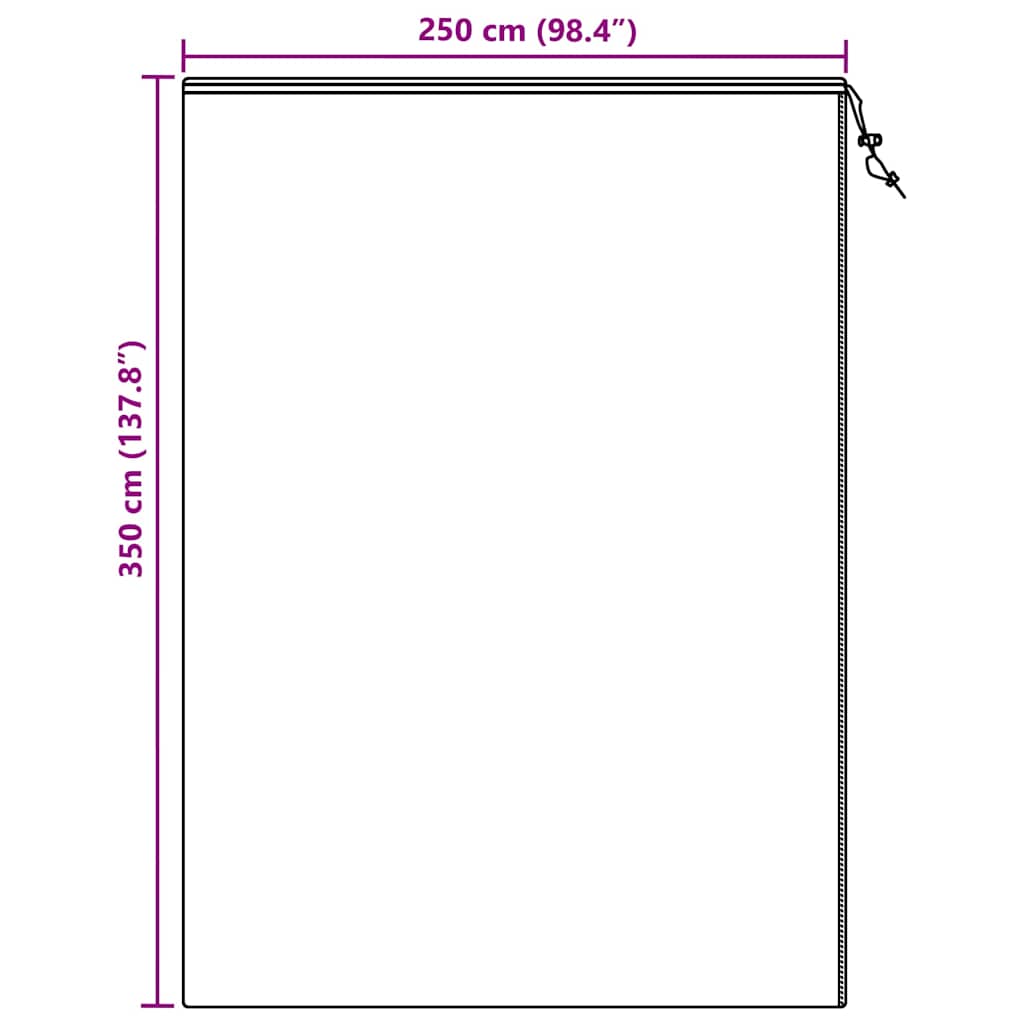vidaXL Καλύμματα Φλις Προστασίας Φυτών από Παγετό 3 pcs Λευκό
