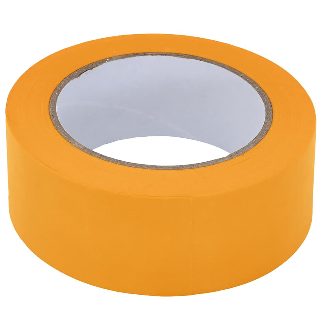 vidaXL Ταινίες Μάσκας για Ζωγράφους 12 pcs Κίτρινο 50mm x 50m Χαρτί