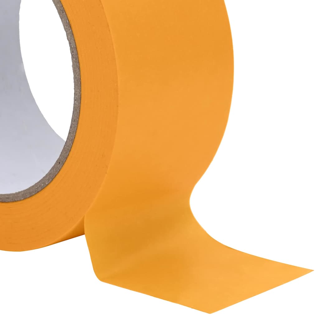 vidaXL Ταινίες Μάσκας για Ζωγράφους 24 pcs Κίτρινο 50mm x 50m Χαρτί