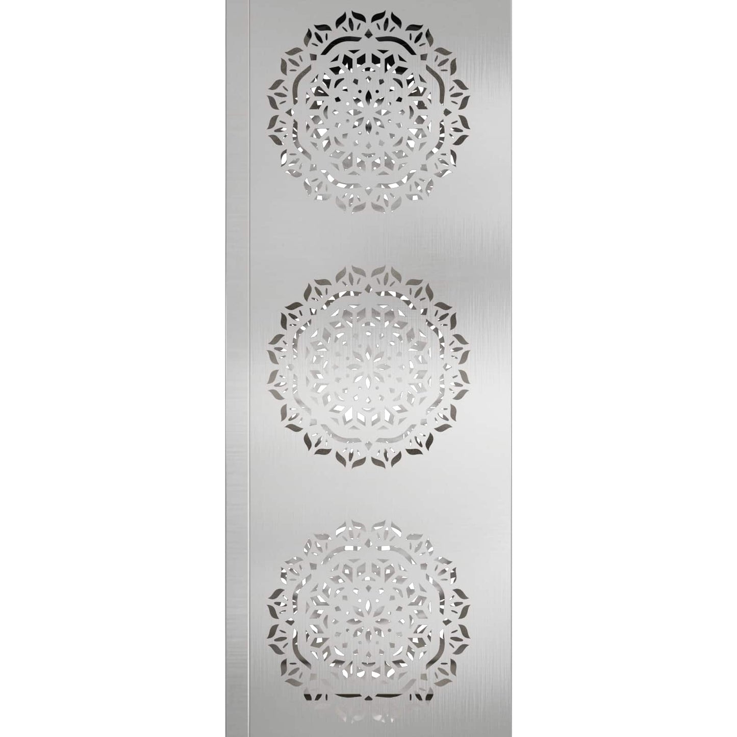 vidaXL Ηλιακό LED Φως Δρόμου 2 pcs Ασημί Ανοξείδωτο ατσάλι