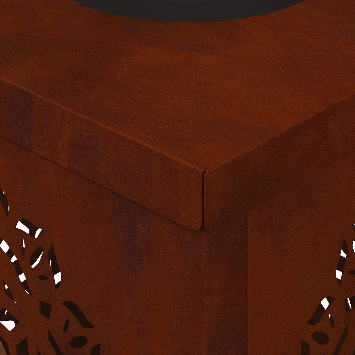 vidaXL Ηλιακό LED Φως Δρόμου 2 pcs Χάλυβας Corten Χάλυβας Corten