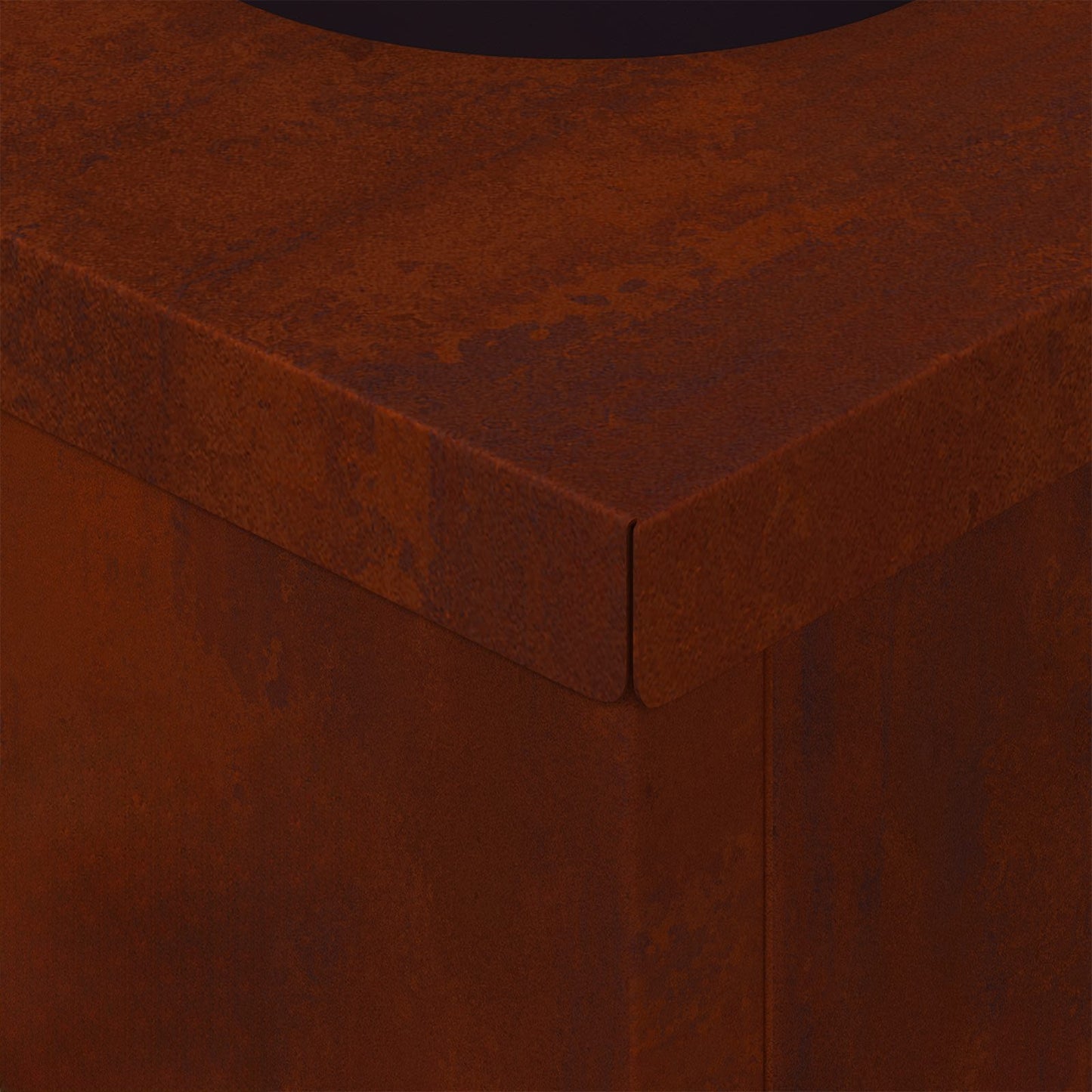 vidaXL Ηλιακό LED Φως Δρόμου 2 pcs Χάλυβας Corten Χάλυβας Corten